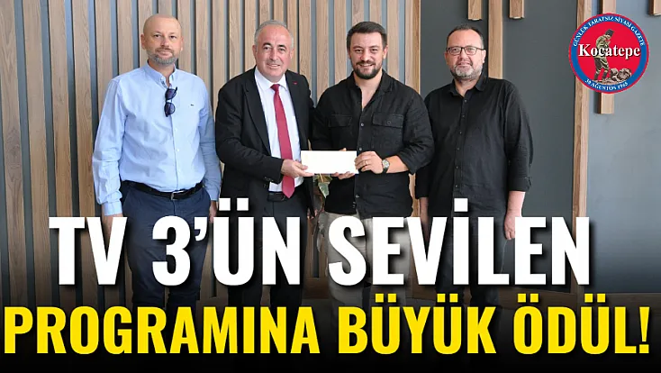 TV 3’ün Sevilen Programına Büyük Ödül!