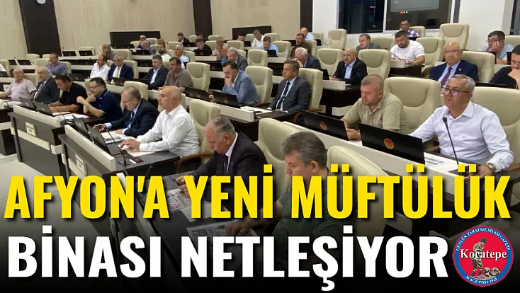 Afyon'a Yeni Müftülük Binası Netleşiyor