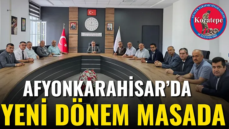Afyonkarahisar’da Yeni Dönem Masada