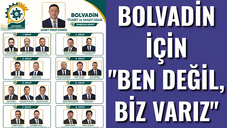 'Ben Değil, Biz Varız'