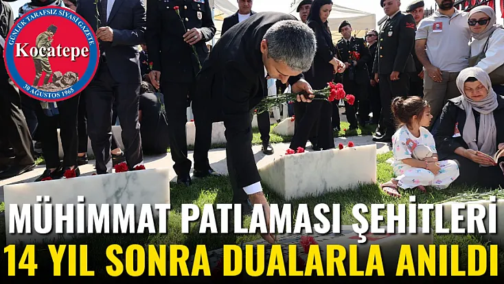 Mühimmat Patlaması Şehitleri 14 Yıl Sonra Dualarla Anıldı