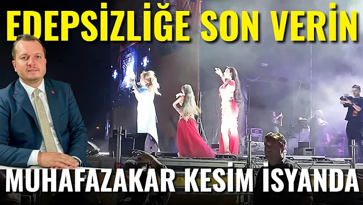 'Edepsizliğe Son Verin'
