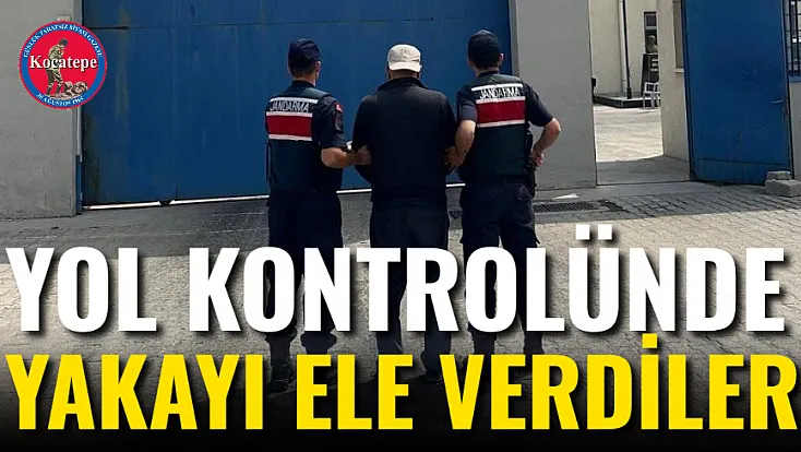 Yol Kontrolünde Yakayı Ele Verdiler