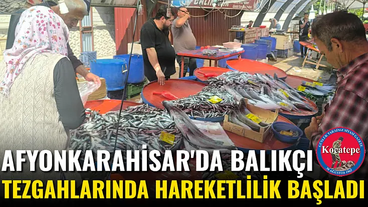 Afyonkarahisar'da Balıkçı Tezgahlarında Hareketlilik Başladı
