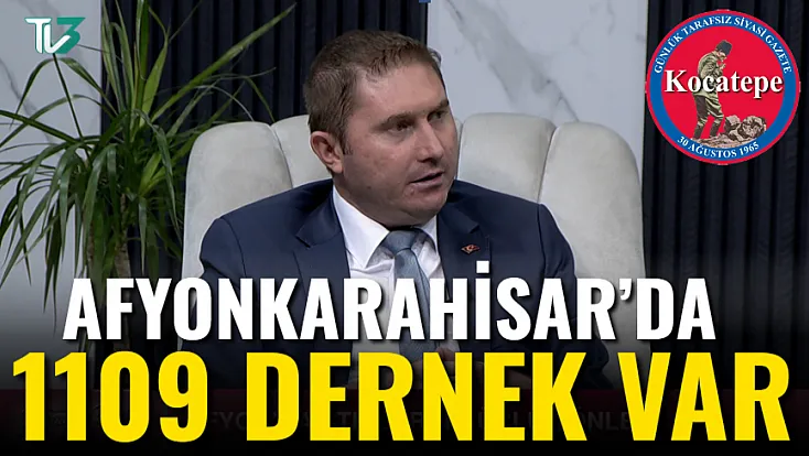 Afyon’da 1109 Dernek Var