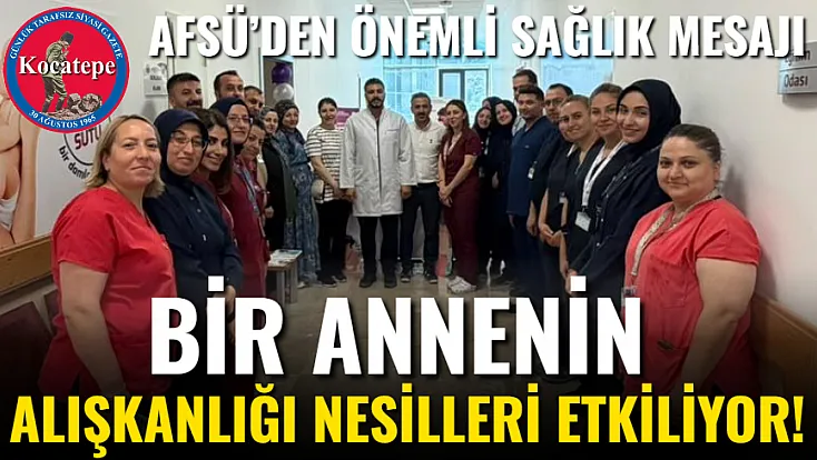 Bir Annenin Alışkanlığı Nesilleri Etkiliyor!
