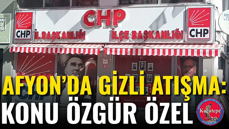 Afyon’da Gizli Atışma: Konu Özgür Özel