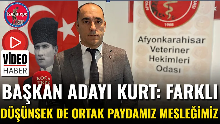 Başkan Adayı Kurt: Farklı Düşünsek De Ortak Paydamız Mesleğimiz