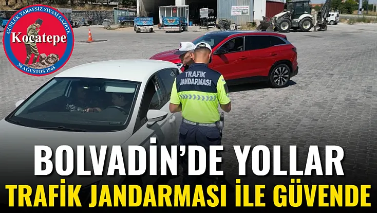 Bolvadin’de Yollar Trafik Jandarması İle Güvende