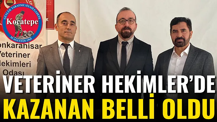 Veteriner Hekimler’de Kazanan Belli Oldu