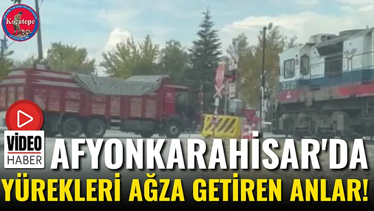 Afyonkarahisar'da Yürekleri Ağza Getiren Anlar!