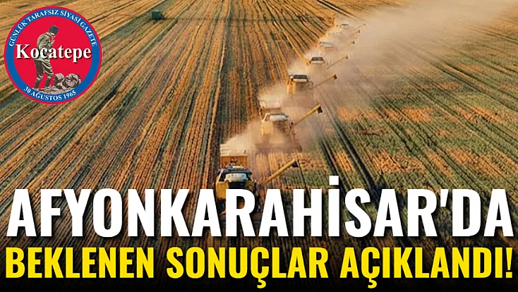 Afyonkarahisar'da Beklenen Sonuçlar Açıklandı!