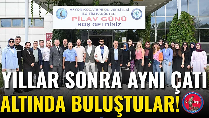 Yıllar Sonra Aynı Çatı Altında Buluştular!