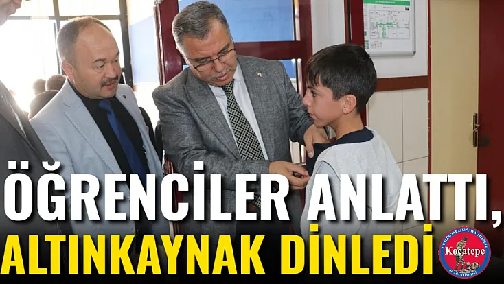 Öğrenciler Anlattı, Altınkaynak Dinledi