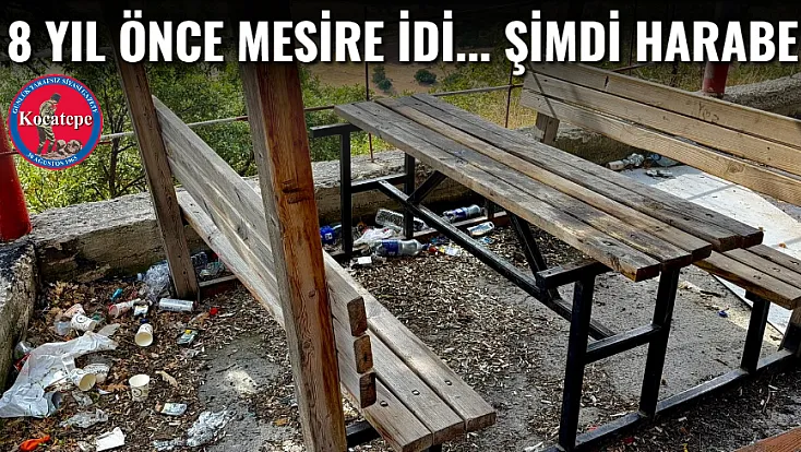 8 Yıl Önce Mesire İdi... Şimdi Harabe