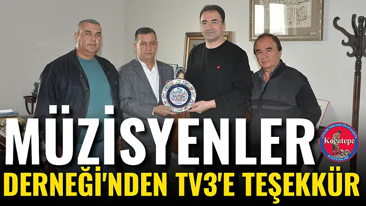 Müzisyenler Derneği'nden TV3'e Teşekkür