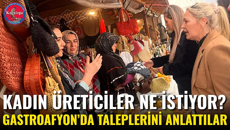 Kadın Üreticiler Ne İstiyor? GastroAfyon’da Taleplerini Anlattılar