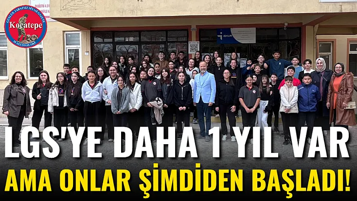 LGS'ye Daha 1 Yıl Var Ama Onlar Şimdiden Başladı!