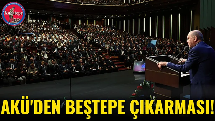 AKÜ'den Beştepe Çıkarması!