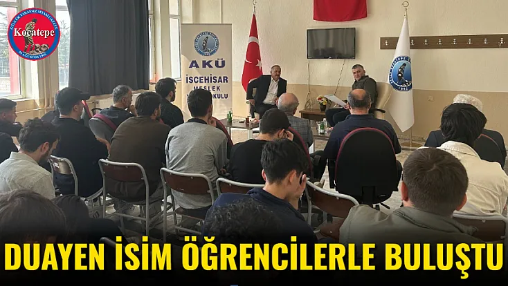 Duayen İsim Öğrencilerle Buluştu