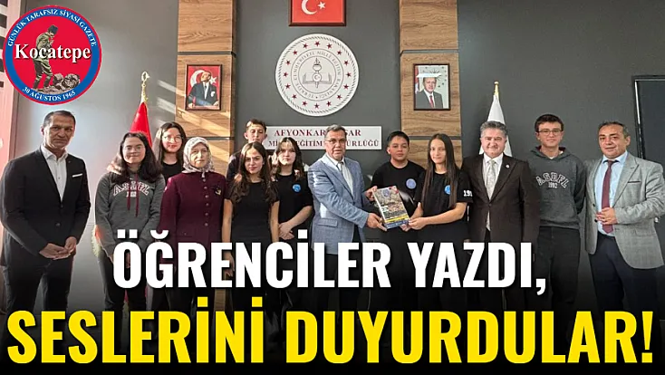 Öğrenciler Yazdı, Seslerini Duyurdular!