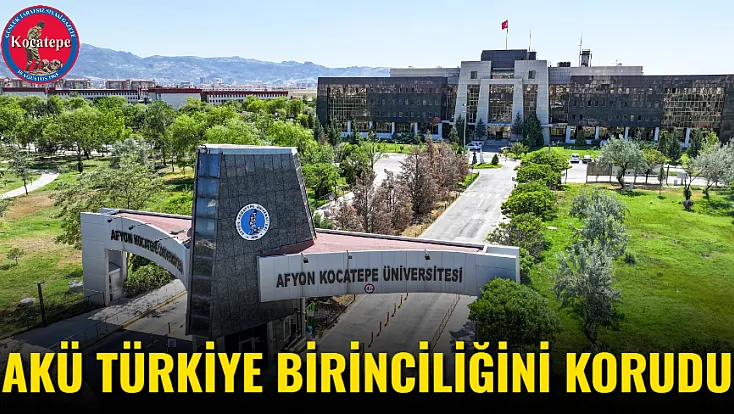 AKÜ Türkiye Birinciliğini Korudu