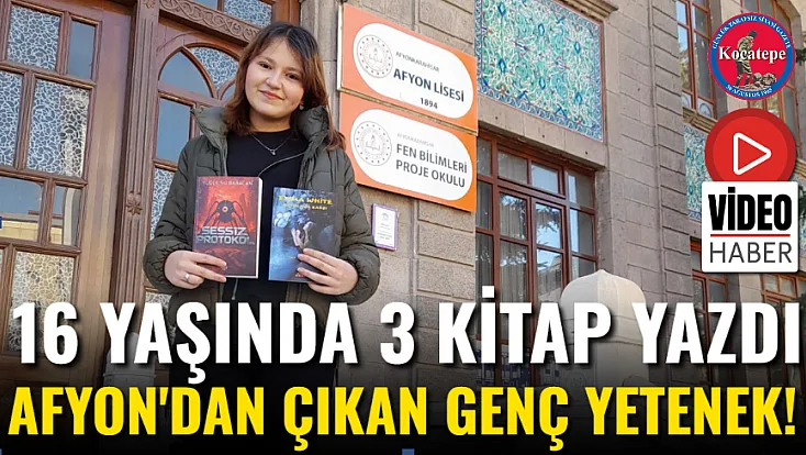 16 Yaşında 3 Kitap Yazdı Afyon'dan Çıkan Genç Yetenek!