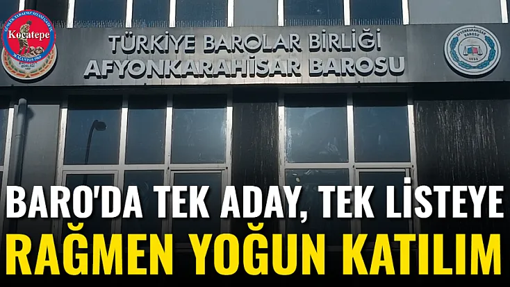 Baro'da Tek Aday, Tek Listeye Rağmen Yoğun Katılım
