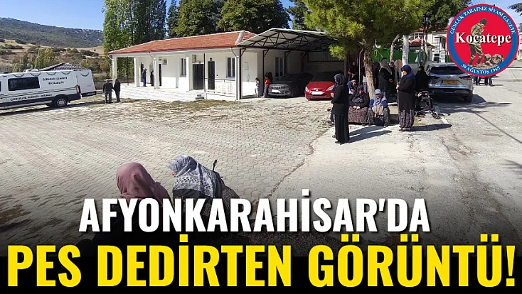 Afyonkarahisar'da Pes Dedirten Görüntü!