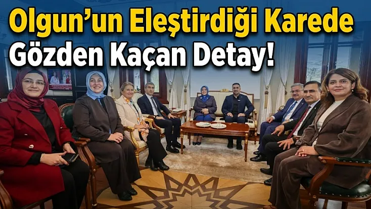 Olgun'un Eleştirdiği Karede Gözden Kaçan Detay!
