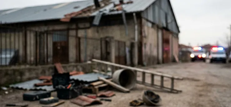 Çatı Tamiri Sırasında Düşen Kişi Hayatını Kaybetti