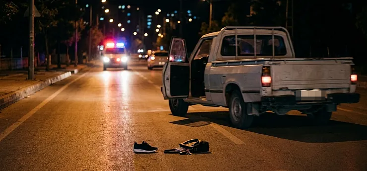Eşinin Zorla Tuttuğu İddia Edilen Kadın Seyir Halindeki Araçtan Atladı