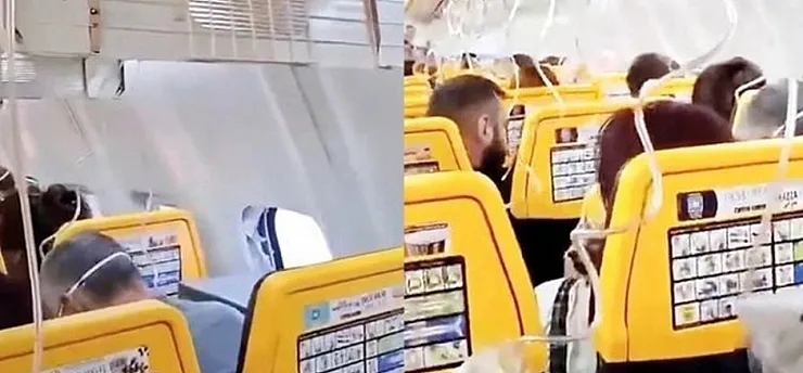 Selanik'te Havayolunda Korku Dolu Anlar