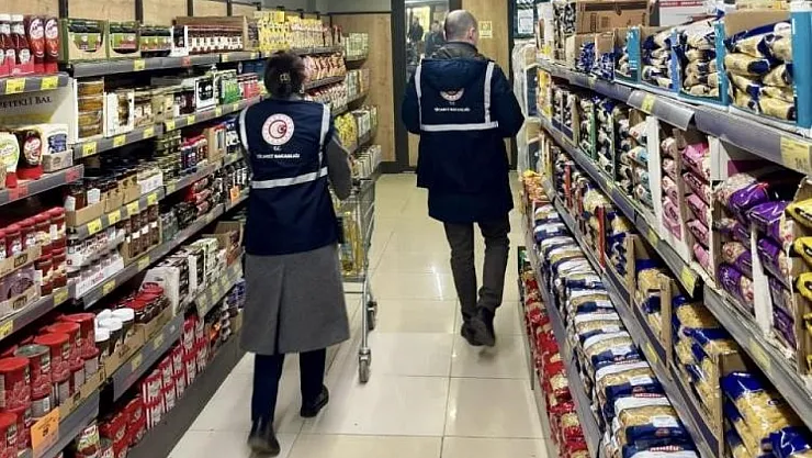 135 Market Ürünü Denetlendi