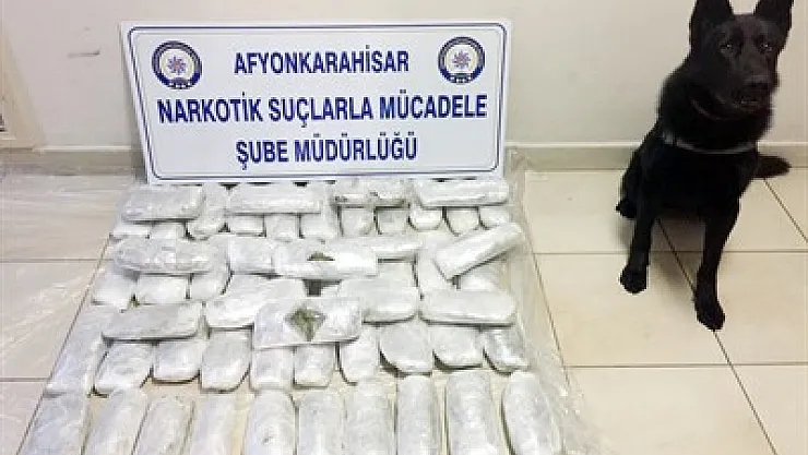 15 kilogram esrar ele geçirildi