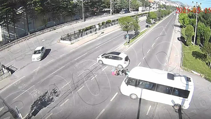 3 Ayrı Motosiklet Kazası Kamerada