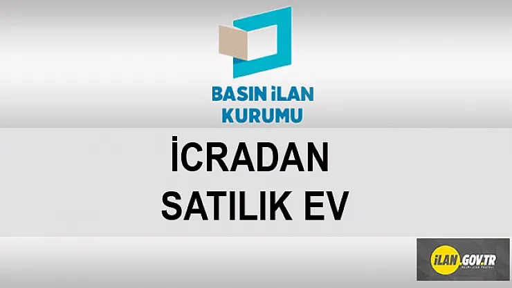 3+1 daire açık arttırma ile satılacak