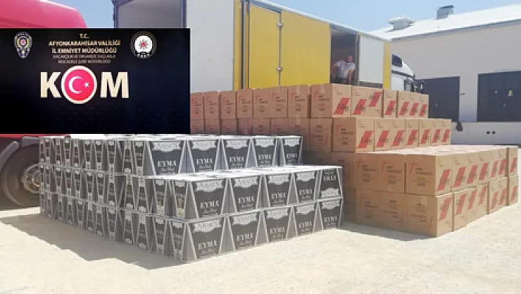 4 milyon 700 bin adet kaçak makaron ele geçirildi