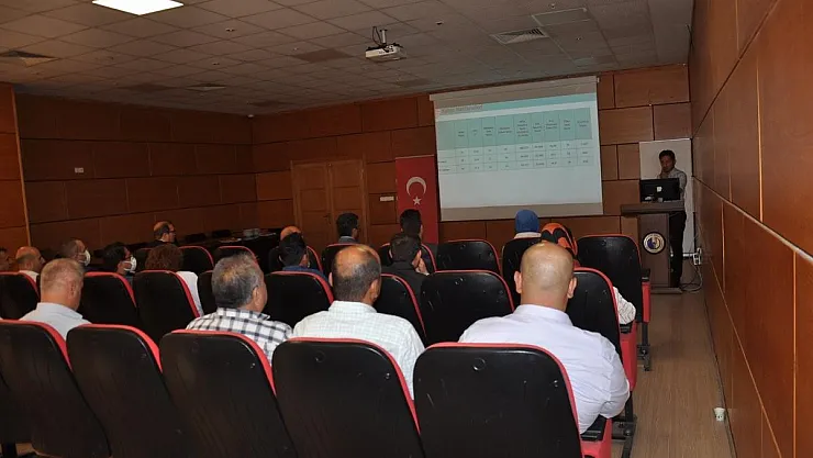 6 aylık değerlendirme toplantısı yapıldı