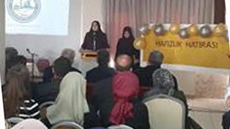 8. sınıf öğrencileri hafızlıklarını tamamladı