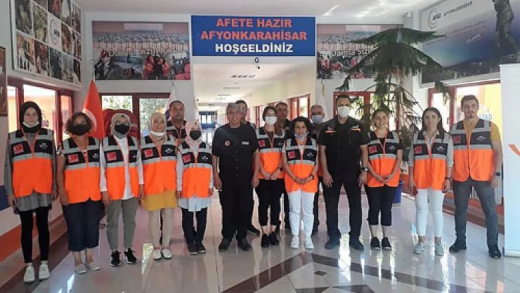 AFAD gönüllü eğitimleri başladı
