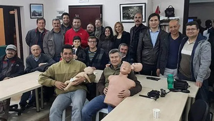 AFDOS'dan üyelerine ilk yardım eğitimi