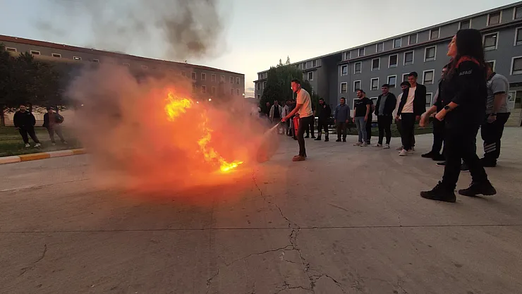 Afet Farkındalık Eğitimleri Sürüyor
