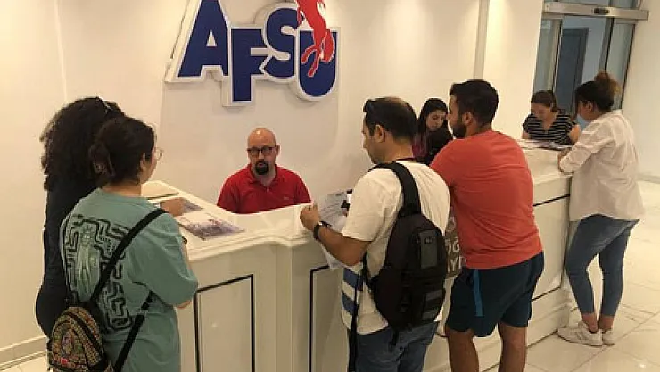 AFSÜ 6. yılına 8 bin  öğrenciyle giriyor