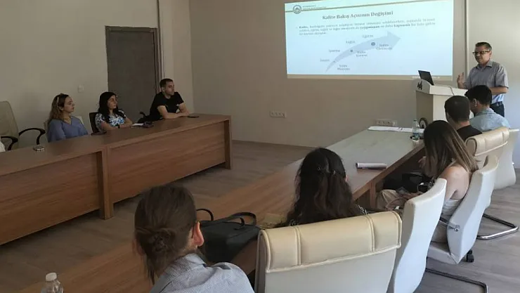 AFSÜ'de Kurum Kültürü Anlatıldı