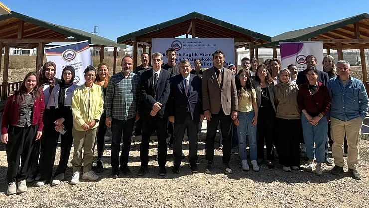 AFSÜ Rektör Yardımcıları Sahada İnceleme Yaptı