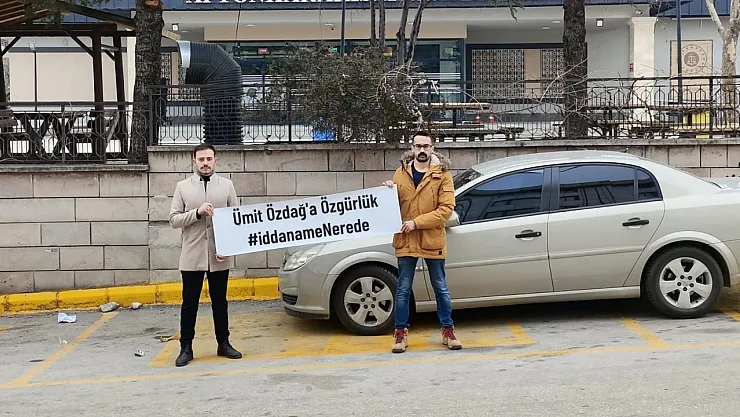 Afyon Adliyesi Önünde Protesto