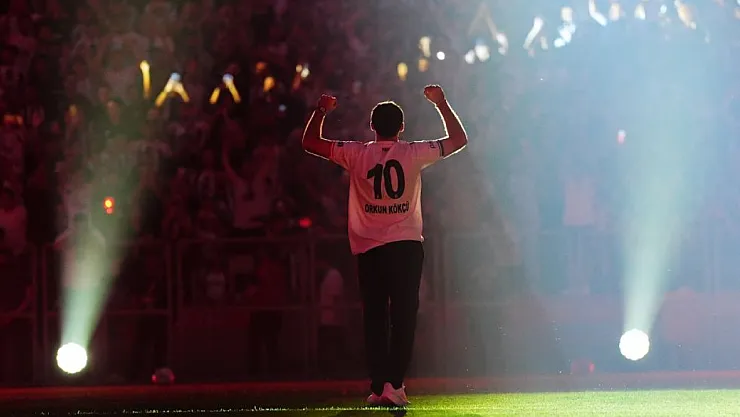 Afyon Beşiktaşlılar Derneği'nde Orkun Kökçü Sevinci