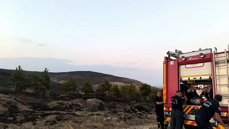 Afyon'da 100 Hektar Alan Yandı