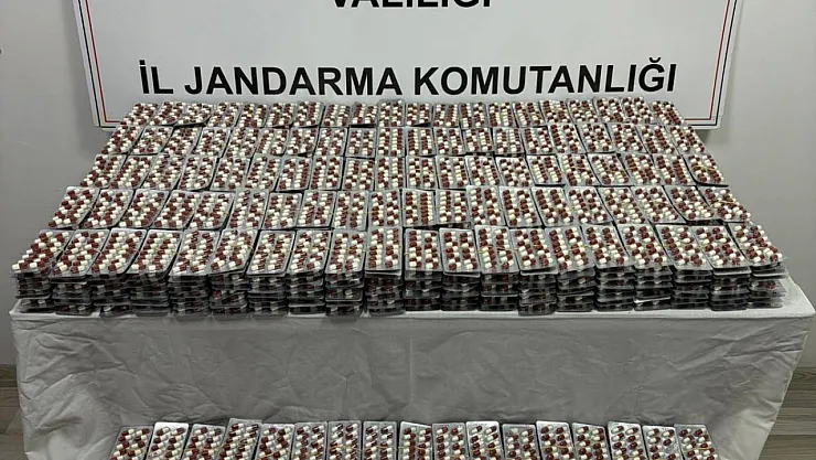 Afyon'da 15 Bin Sentetik Uyuşturucu Hap Ele Geçirildi